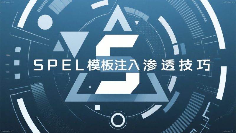 别再只测 1+1!SpEL 注入黑盒实战还有这些高阶姿势-极客星球