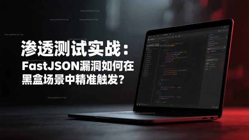 渗透测试实战:FastJSON漏洞如何在黑盒场景中精准触发?-极客星球